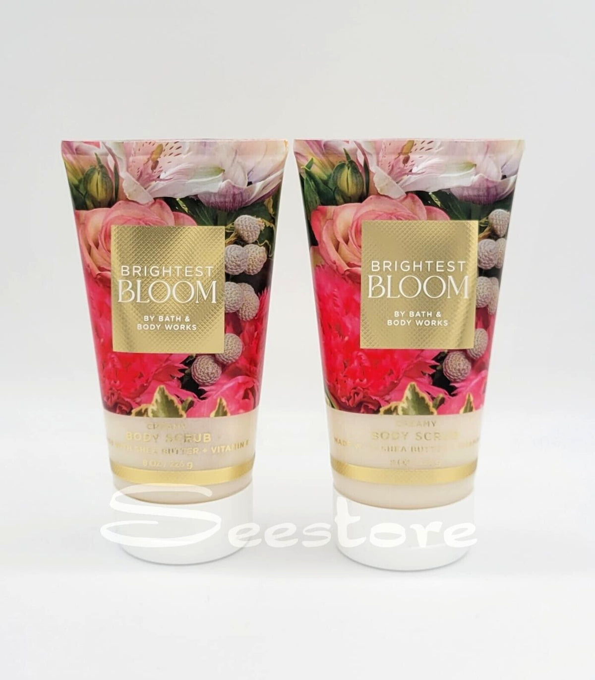 Bath & Body Works Brightest Bloom Exfoliating Creamy Scrub 8 fl oz