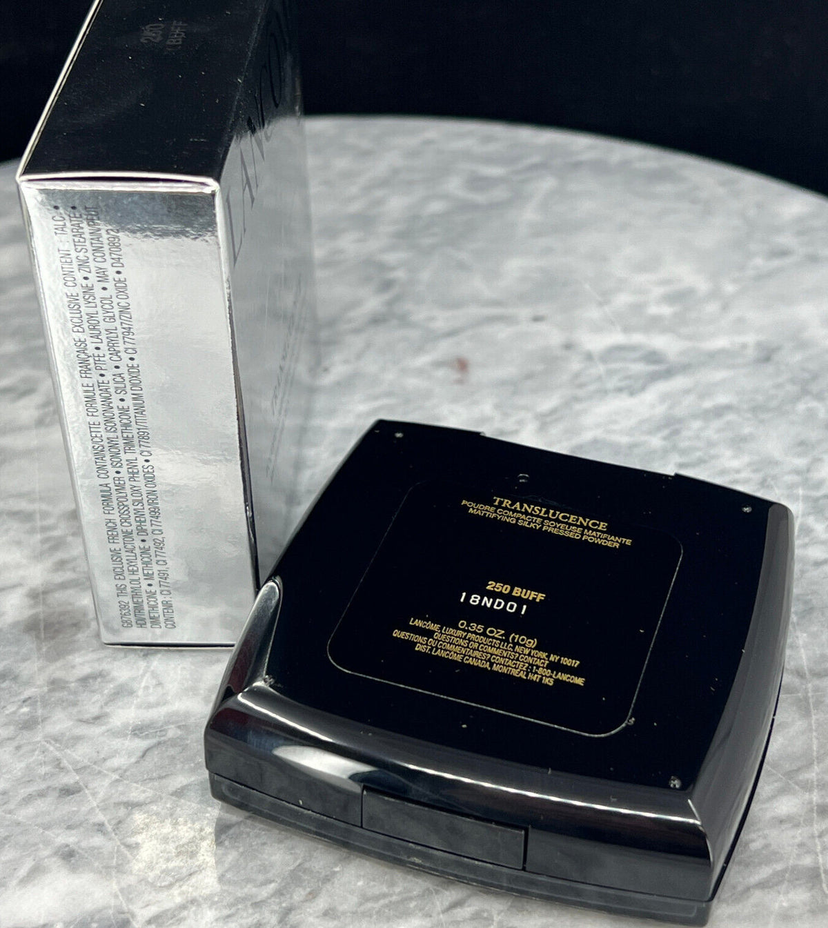 Lancôme Translucence Mattifying Silky Face Powder - Buff 250, 0.35 oz