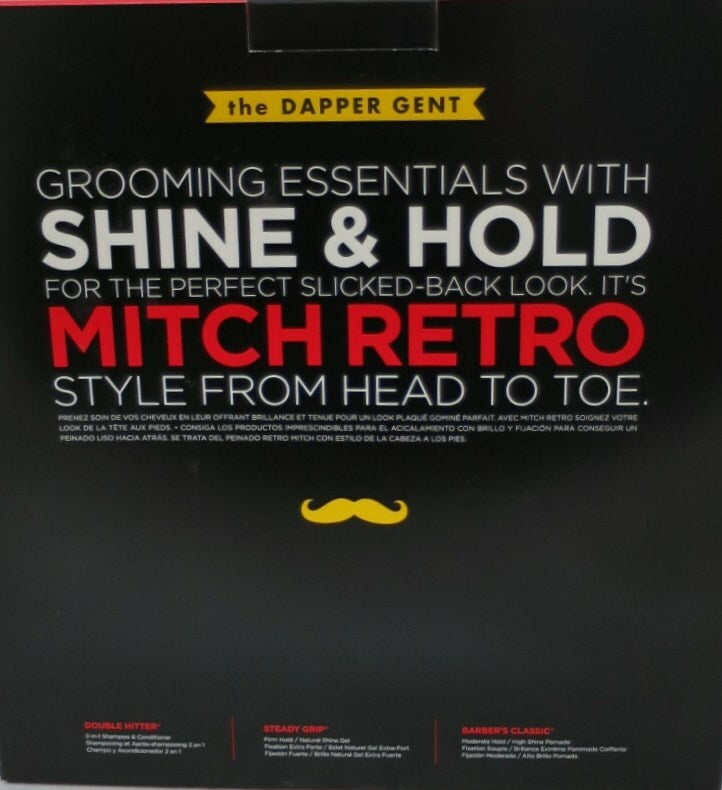 Paul Mitchell Mitch 3 Piece Set Double Hitter, Steady Grip, Barber