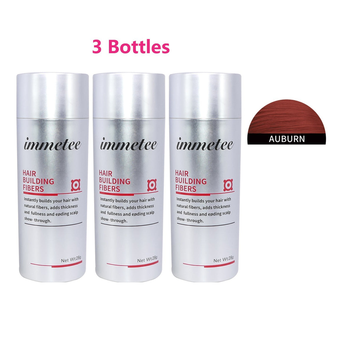 Hair Building Fibers Keratin Powder 28g