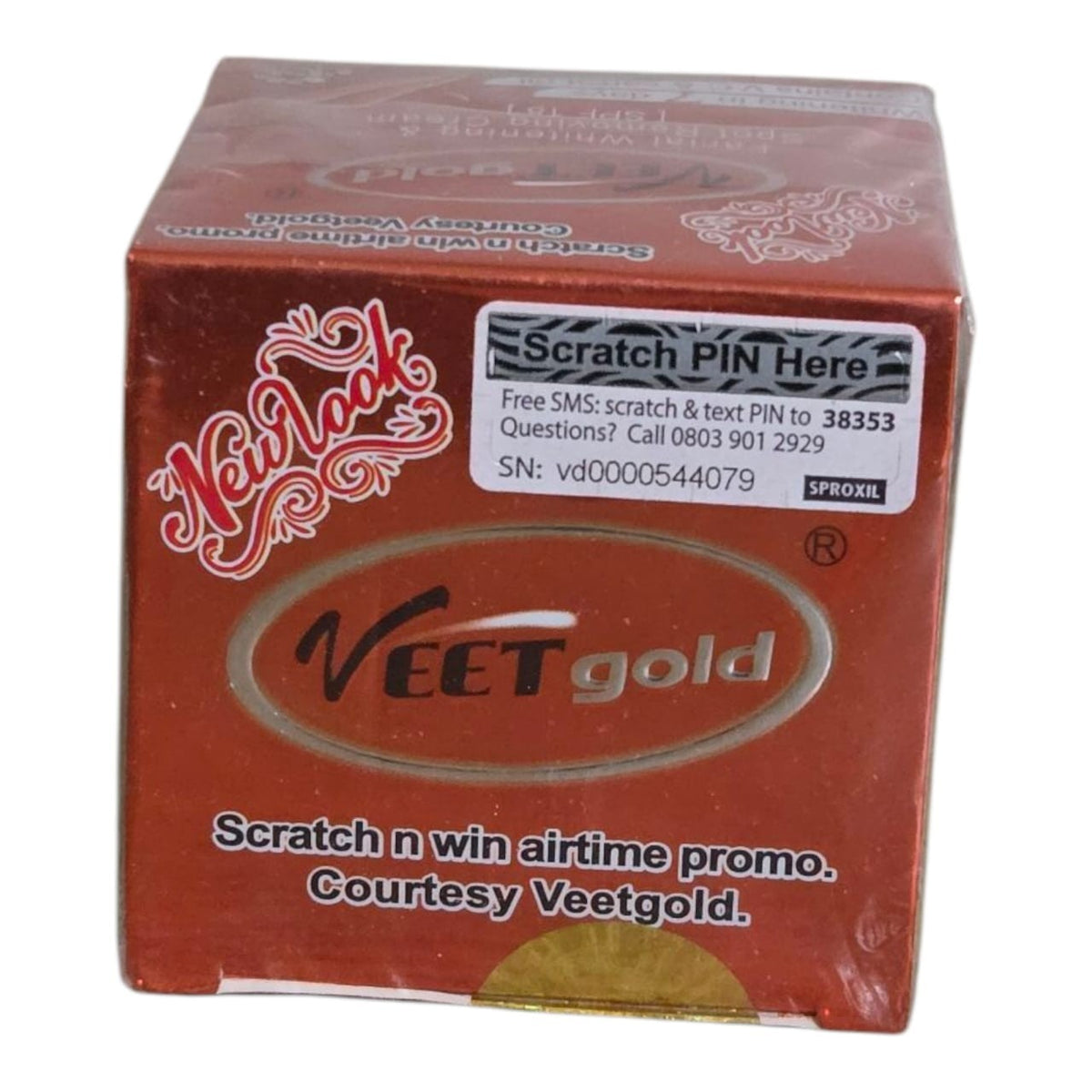 Veet Gold Carrot Facial Cream with Vitamin C - Nourishing Skin Care