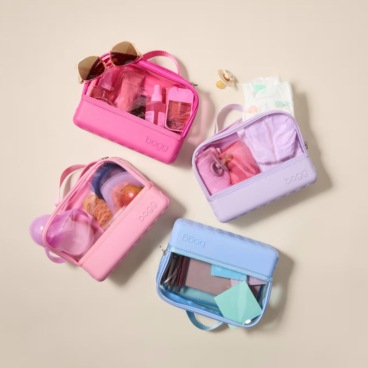 Travel Organizer Pouch 9x3x7 Inch Durable Washable Cosmetic Bag