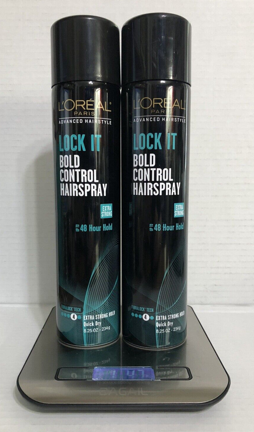 Extreme Hold Hairspray - 8.25 oz, Lock It Bold Control, Lot of 2