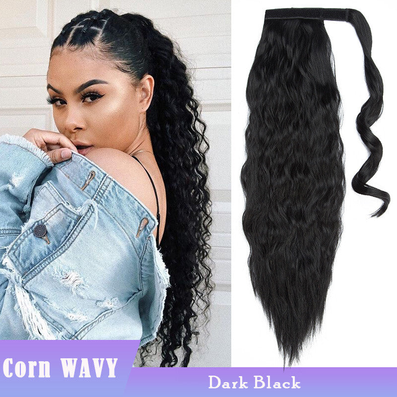 Thick Real Wrap Ponytail Hair Extensions - Mega Long & Natural Looking