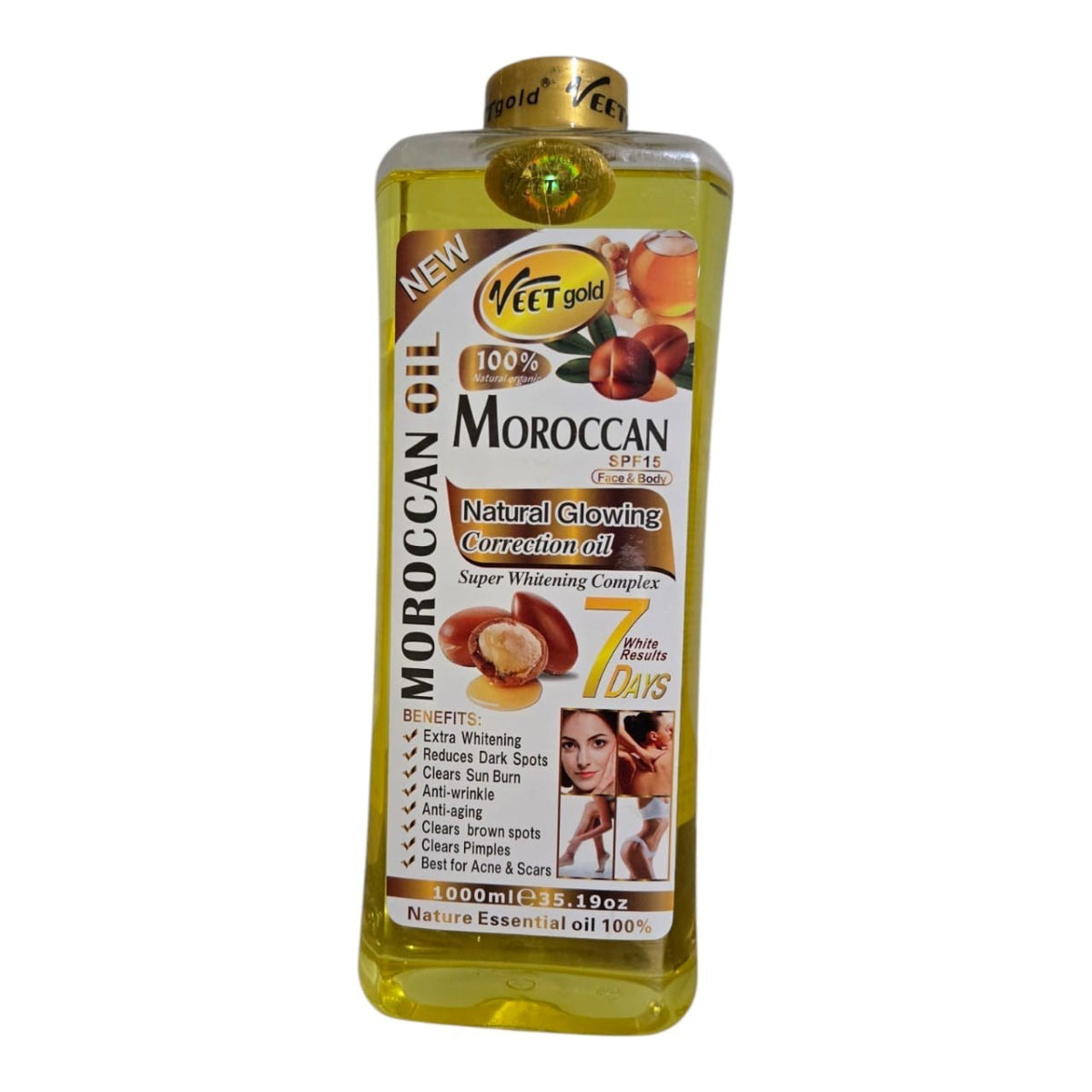 Moroccan Oil Correcting Body Oil SPF 15 - Natural Glow, 1000ml