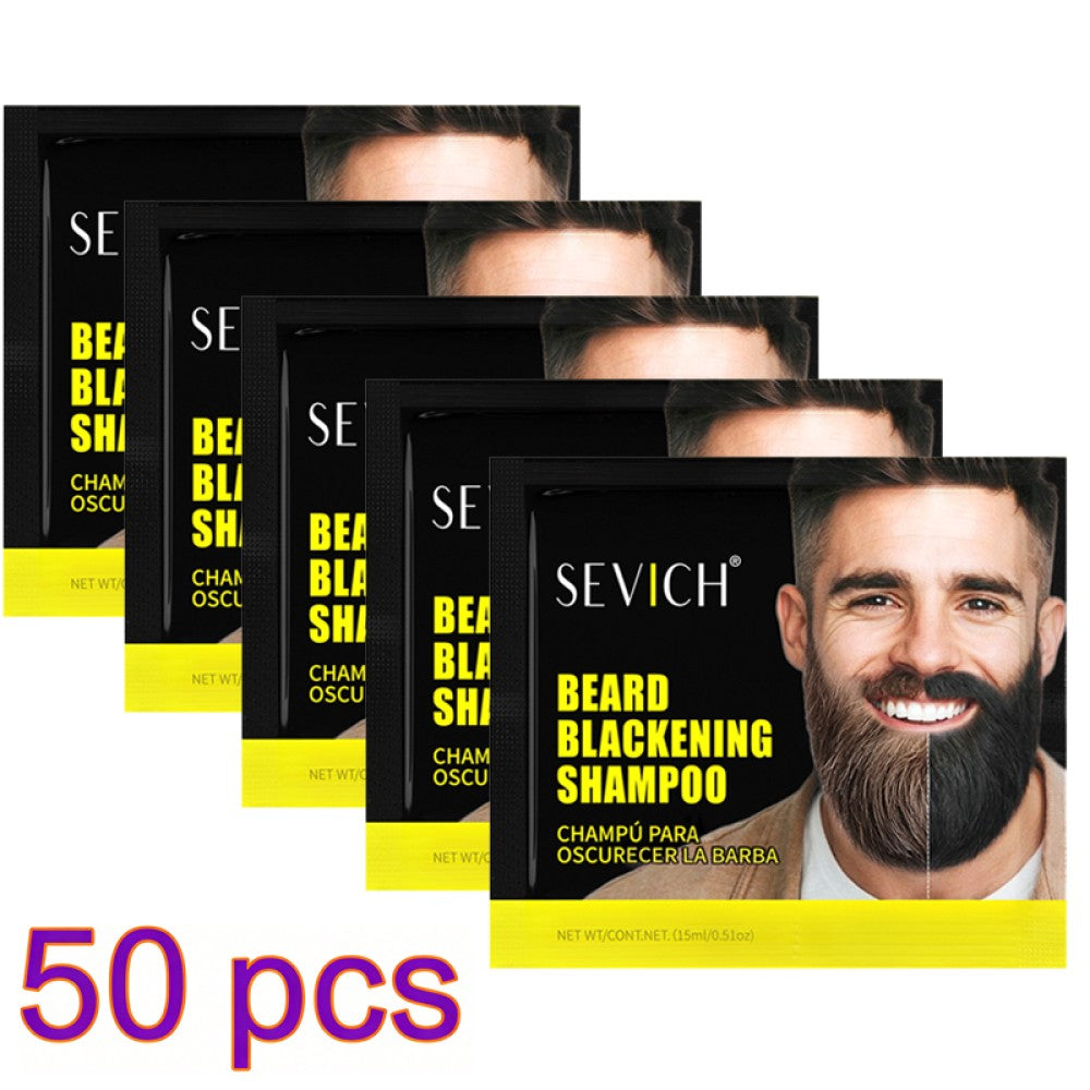Beard Blackening Shampoo - 5-Minute Gray Coverage