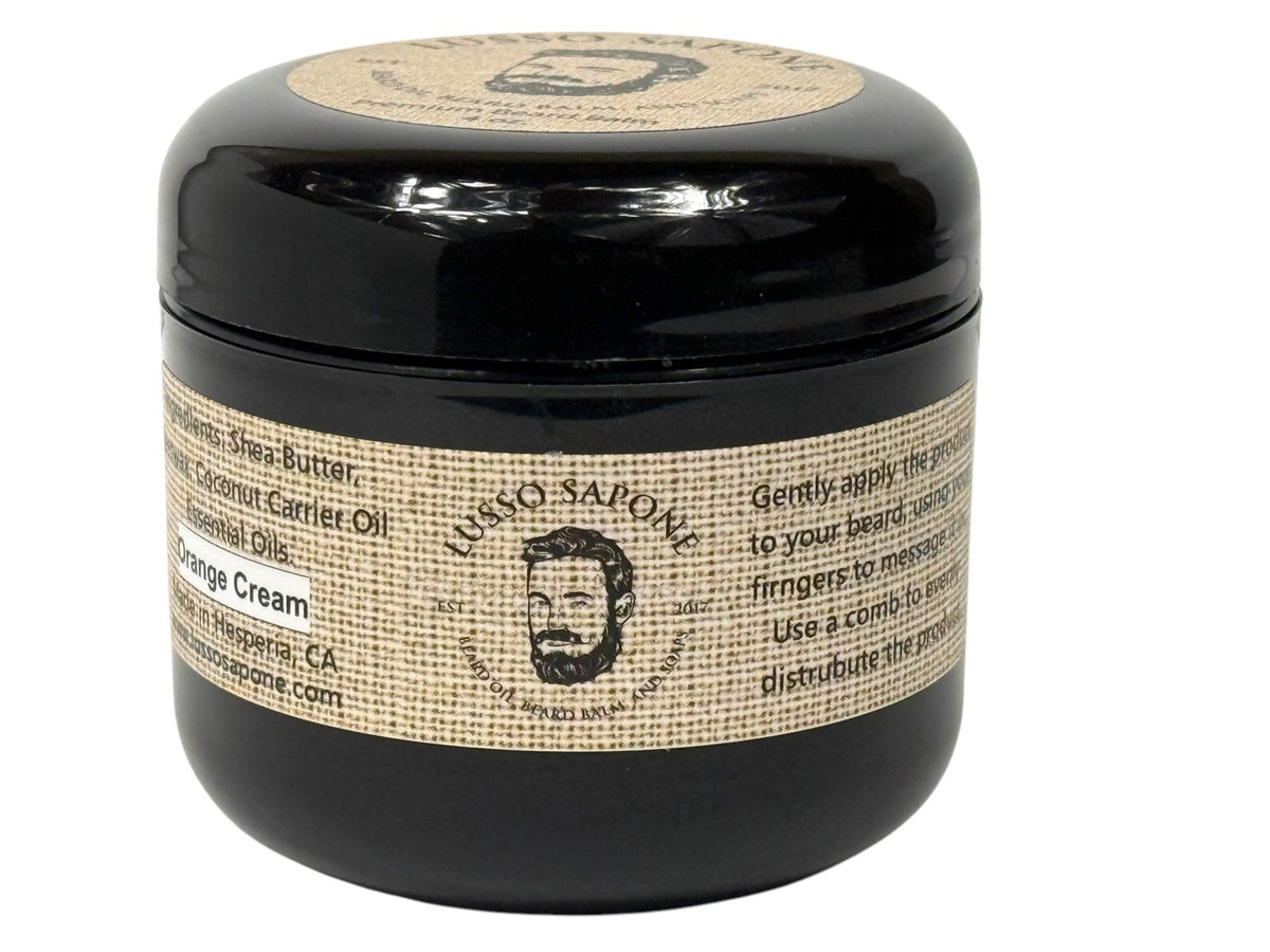 Beard Balm 4 oz with Multiple Scent Options - Softening & Styling for Men