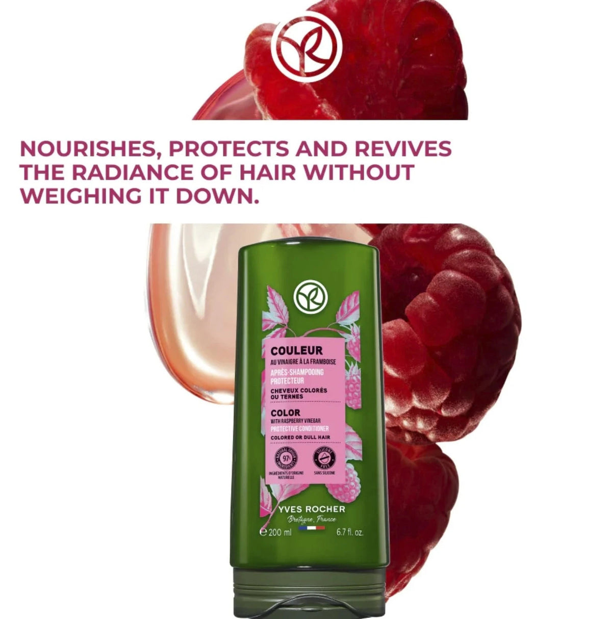 Color Protection Hair Shampoo & Conditioner Set for Vibrant Hair - 300ml + 200ml