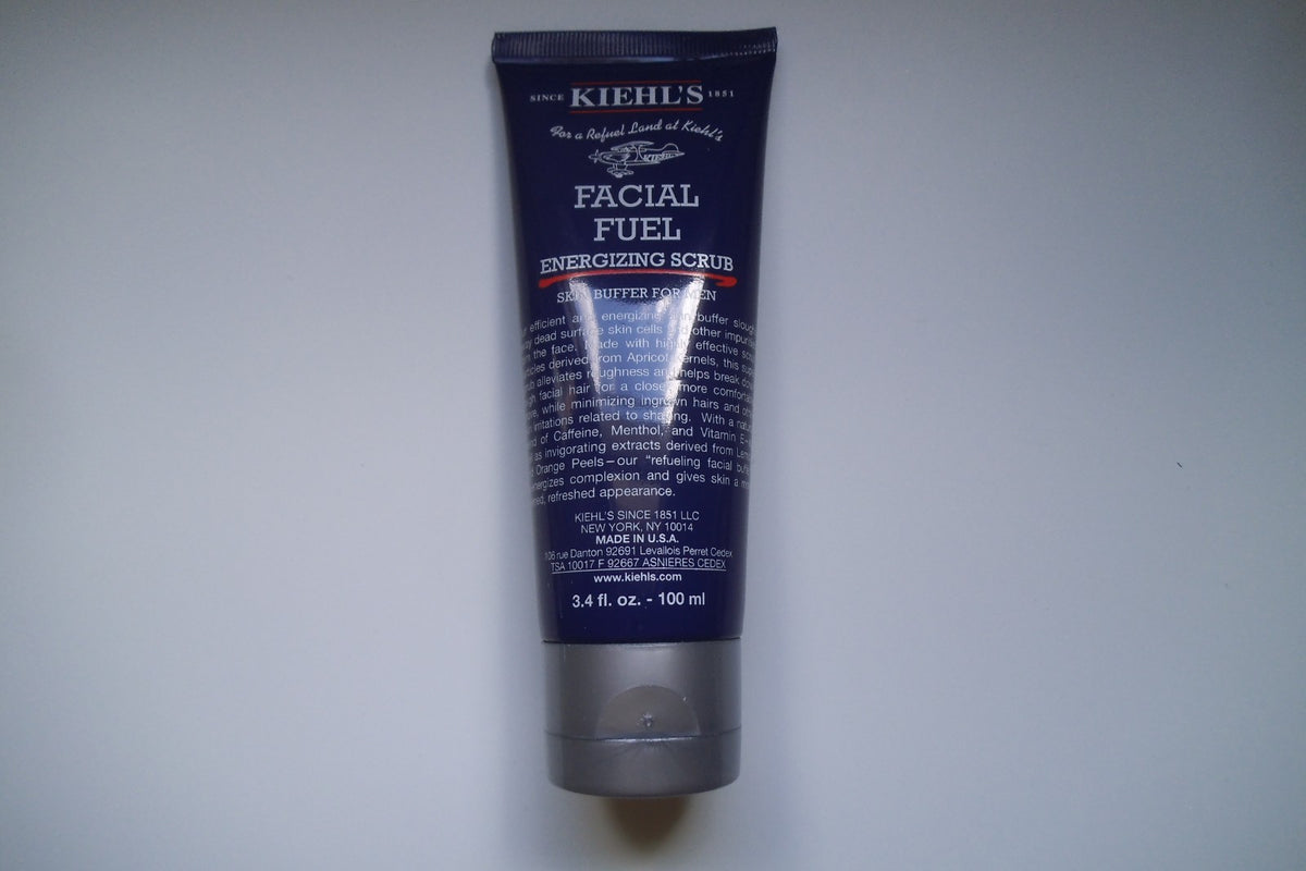 Men's Facial Scrub Energizing Face Wash 3.4 oz Sealed