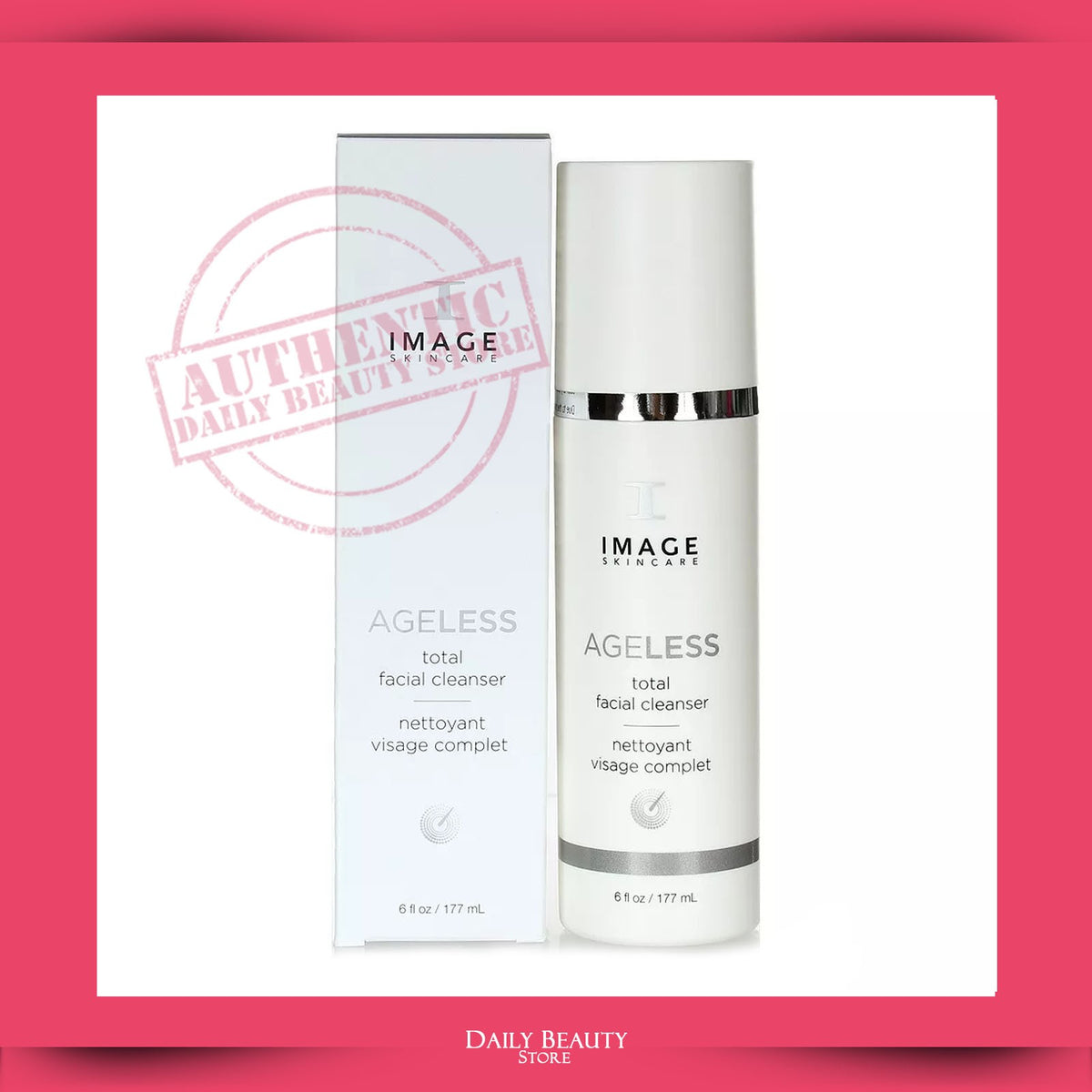 Facial Cleanser with Glycolic Acid - Anti-Aging & Makeup Remover 177ml