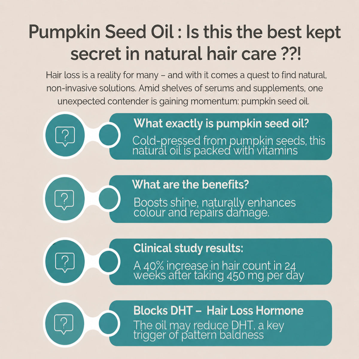 Pumpkin Seed Oil Pure Organic Carrier Oil