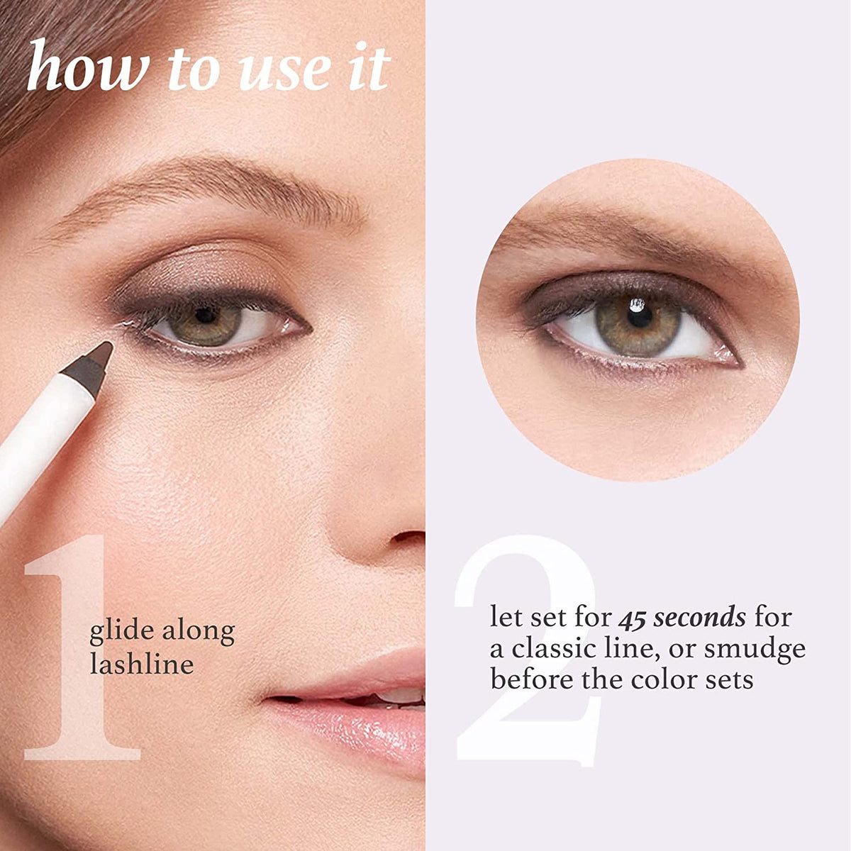 When Pencil Met Gel Longwear Eyeliner Pencil Smoky Plum - Matte Purple