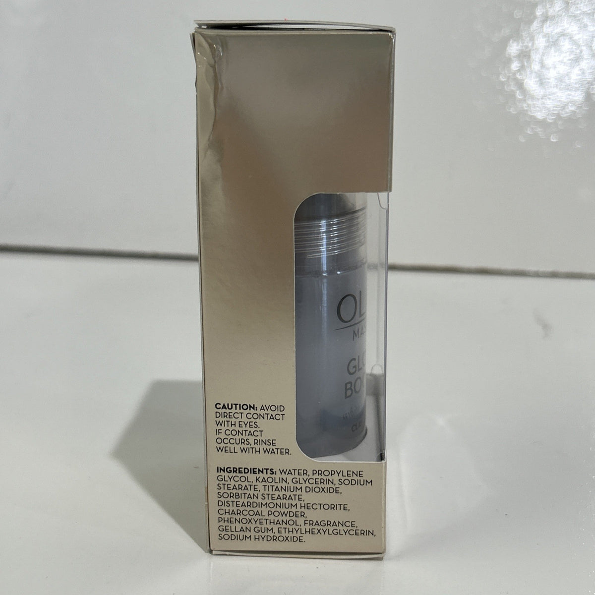 Olay Glow Boost Pore Detox White Charcoal Clay Face Mask Stick 1.7 oz