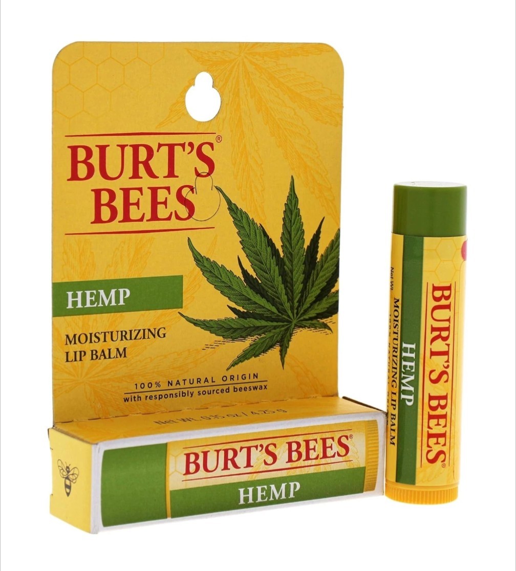 6 Pack Hemp Moisturizing Lip Balm Set - Burt's Bees 0.15 oz Each