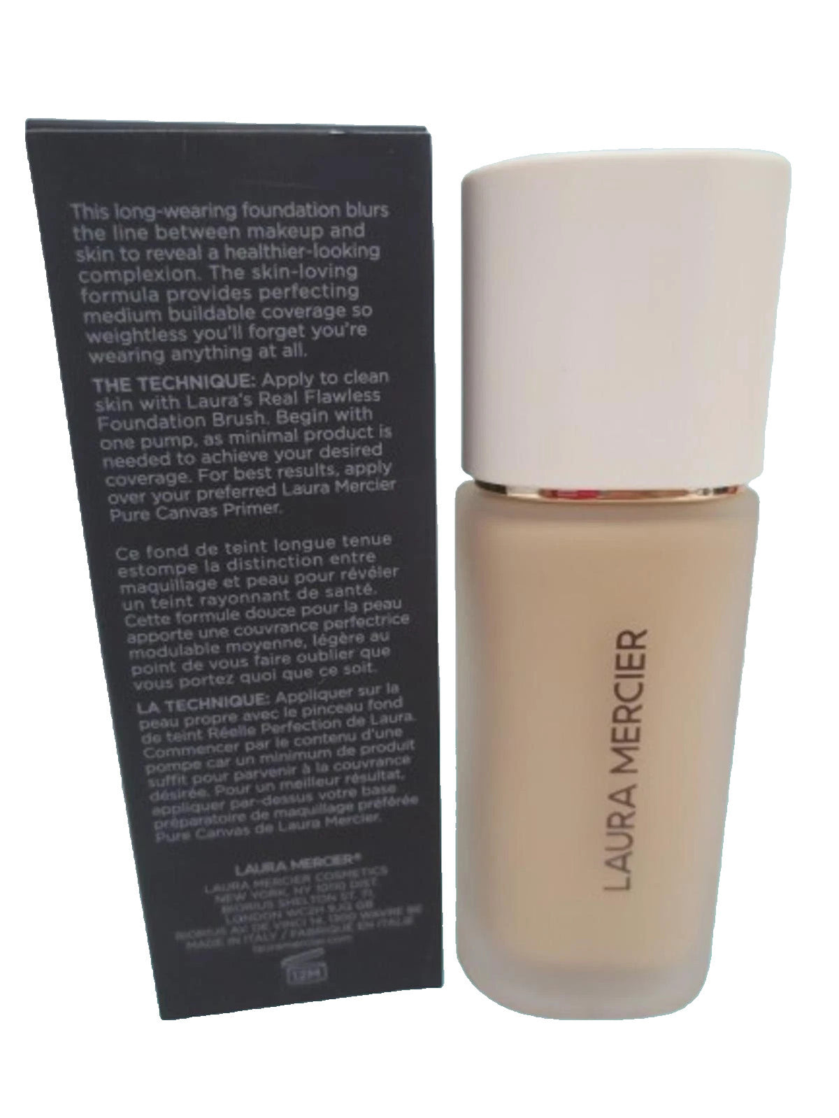 Laura Mercier Weightless Perfecting Foundation 2C2 Soft Sand 1 oz - Flawless Face Makeup