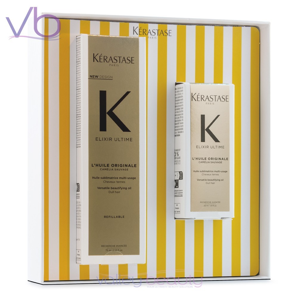 KERASTASE Elixir Ultime Spring Gift Box Set | Ritual for Dull, and