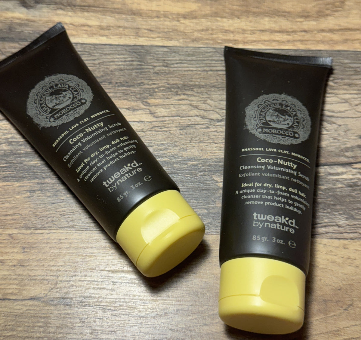 Coco Nutty Cleansing Volumizing Scrub Set - 2 x 3oz Natural Exfoliants