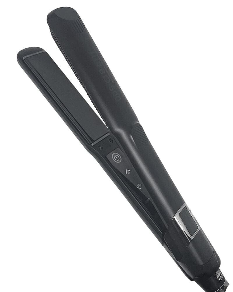 Turbo Power Turbo 500 Nano Flat Iron 1.25" Black Titanium Hair Straightener