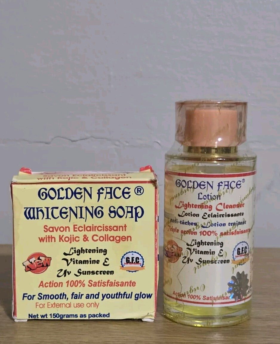 Vit.E Facial Cleanser - 100ml Golden Face Soap Evob Seal