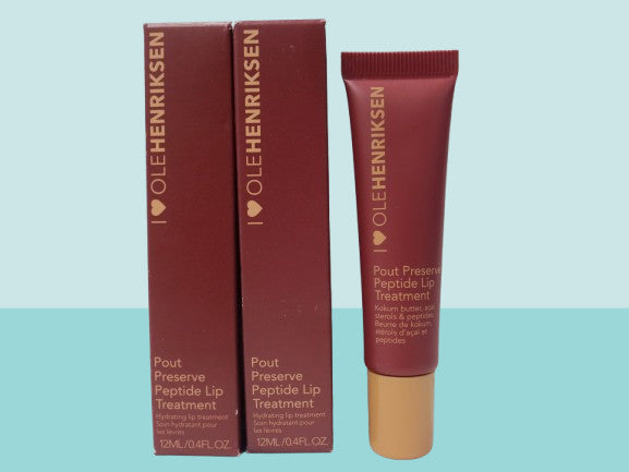 Hydrating Lip Treatment Cocoa Creme - Nourishing Lip Balm Set 0.4 oz x2