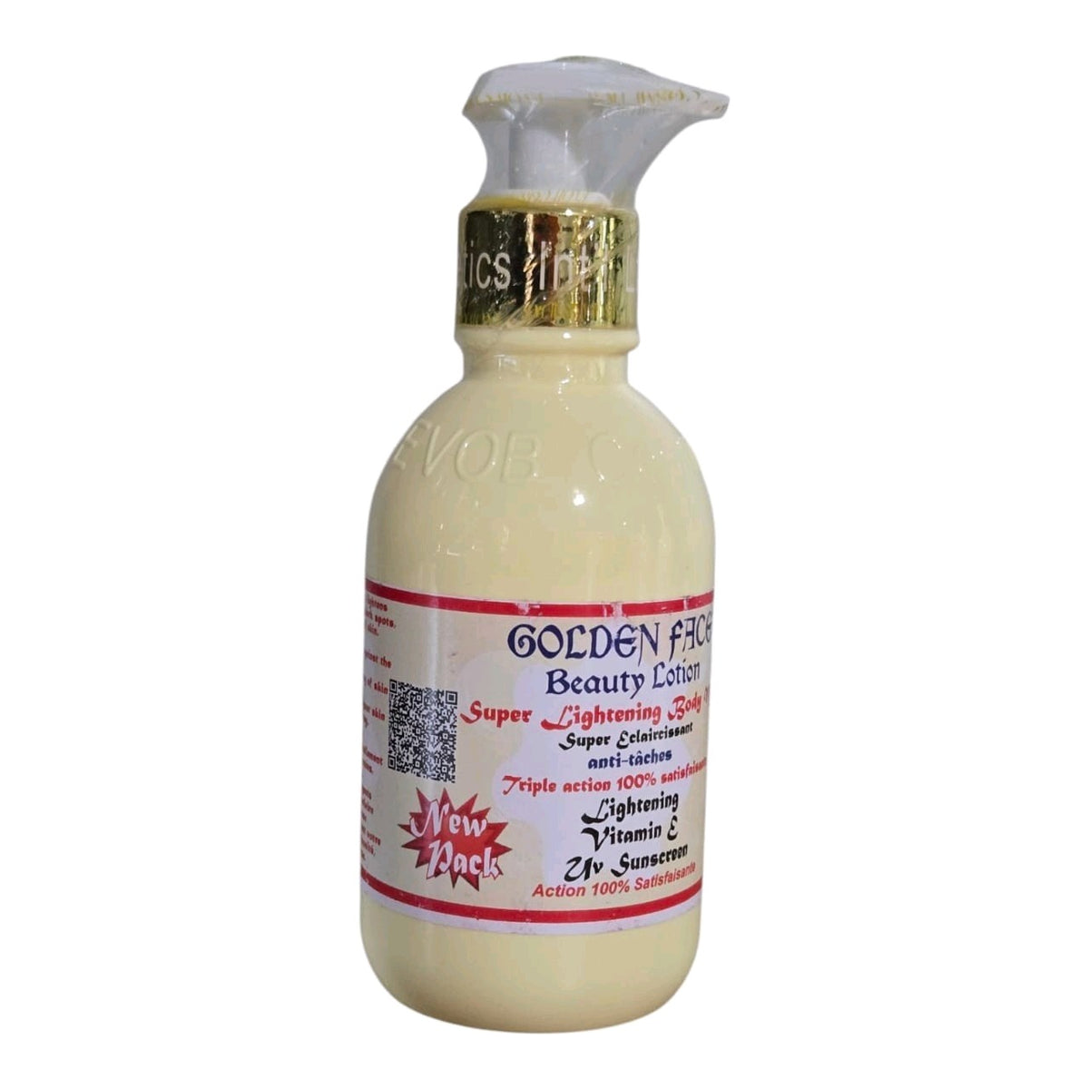 Golden Face Lightening Body Lotion with Vitamin E - 250ml