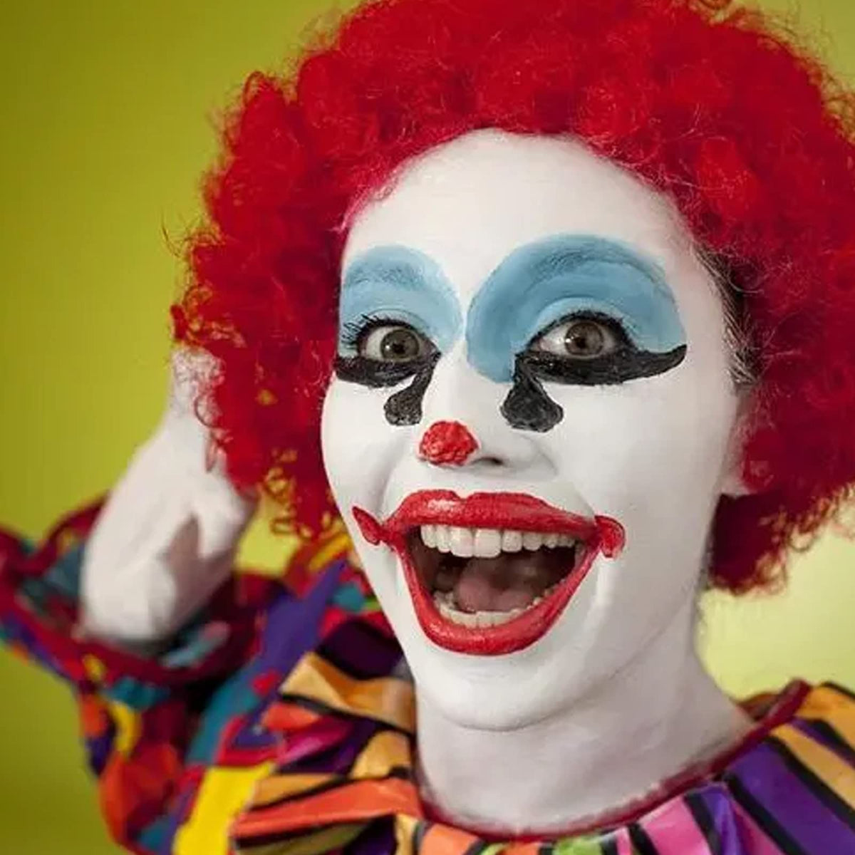 White Face Body Paint Stick - 1.06 Oz Waterproof Clown Makeup for Face & Body