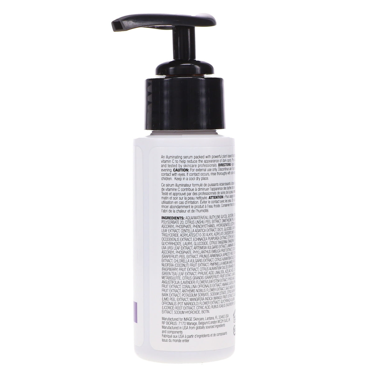 Brightening Face Serum with Vitamin C & Botanical Lighteners - 2 oz