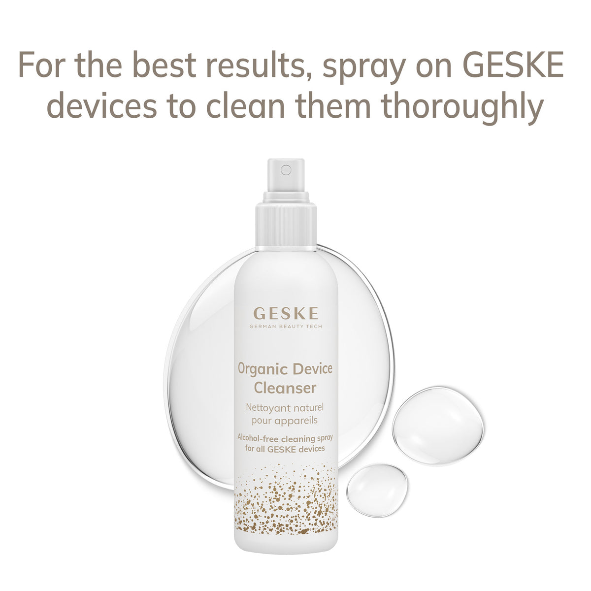 GESKE Sonic Full-Body Brush & Intensive Exfoliator 8 in 1 Starlight