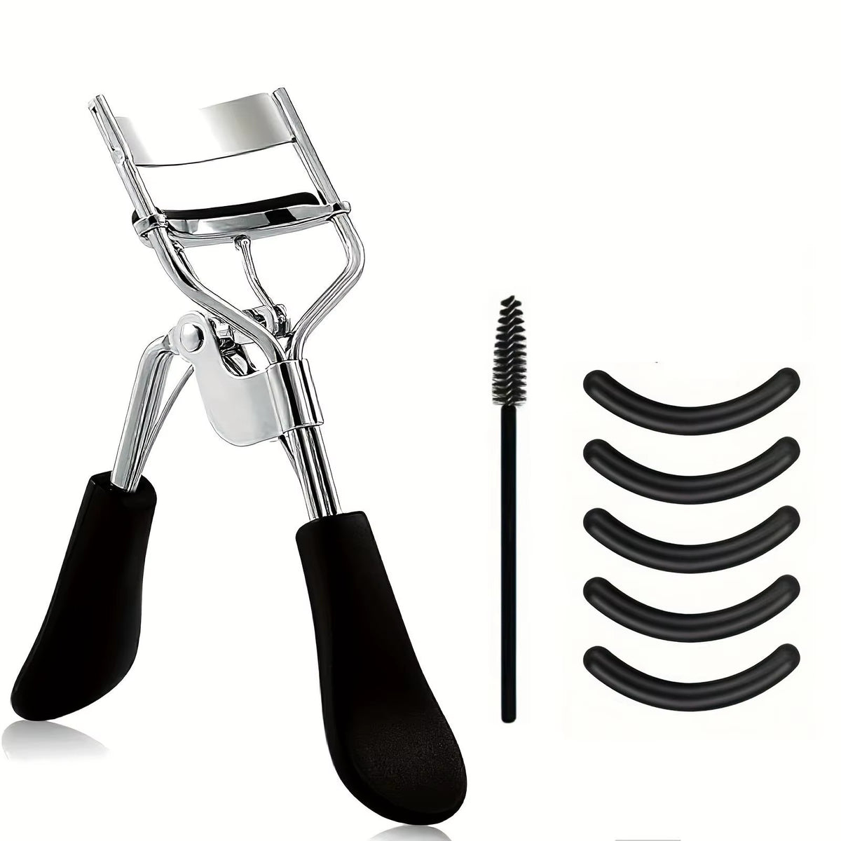 Eyelash Curler Set with Replacement Pads for Women - Multiple Colors