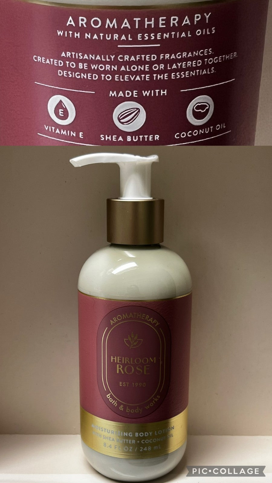 Aromatherapy Shea Butter & Coconut Oil Lotion 8.4oz