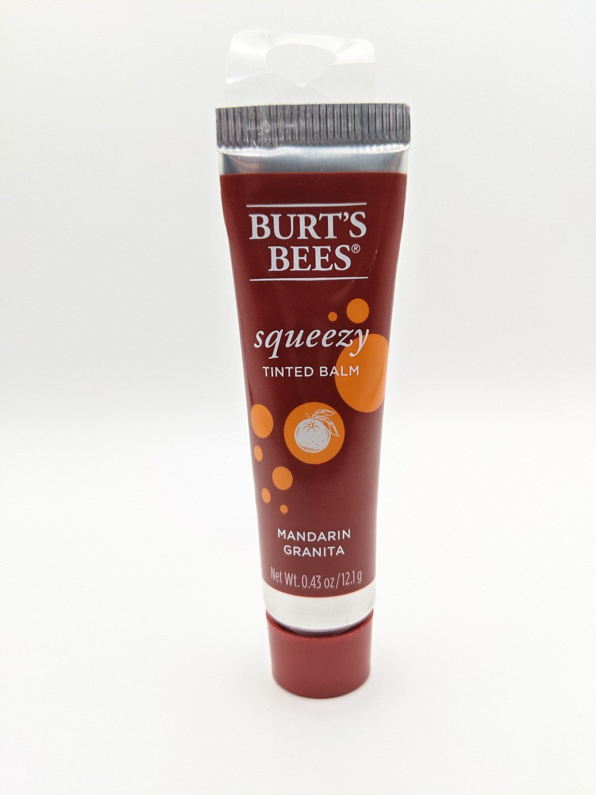 Squeezy Tinted Lip Balm Set - Mandarin Granita, Natural Moisturizer, 3 Pack