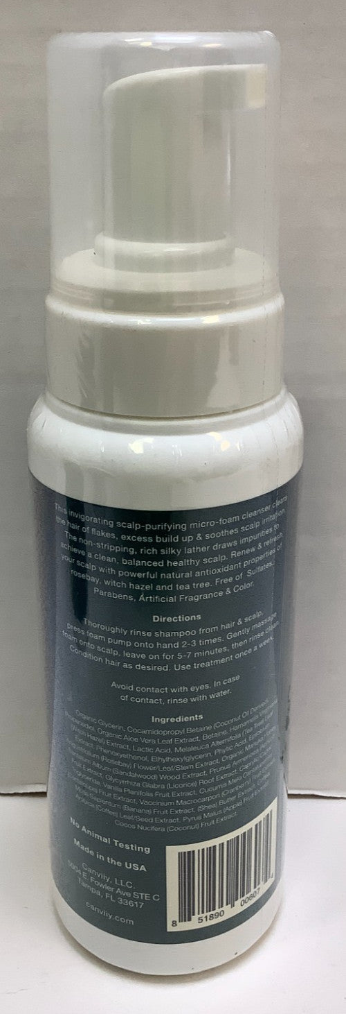 Canviiy Scalp Bliss Soothing Purifying Foam Treatment - 8oz, Pack of 3