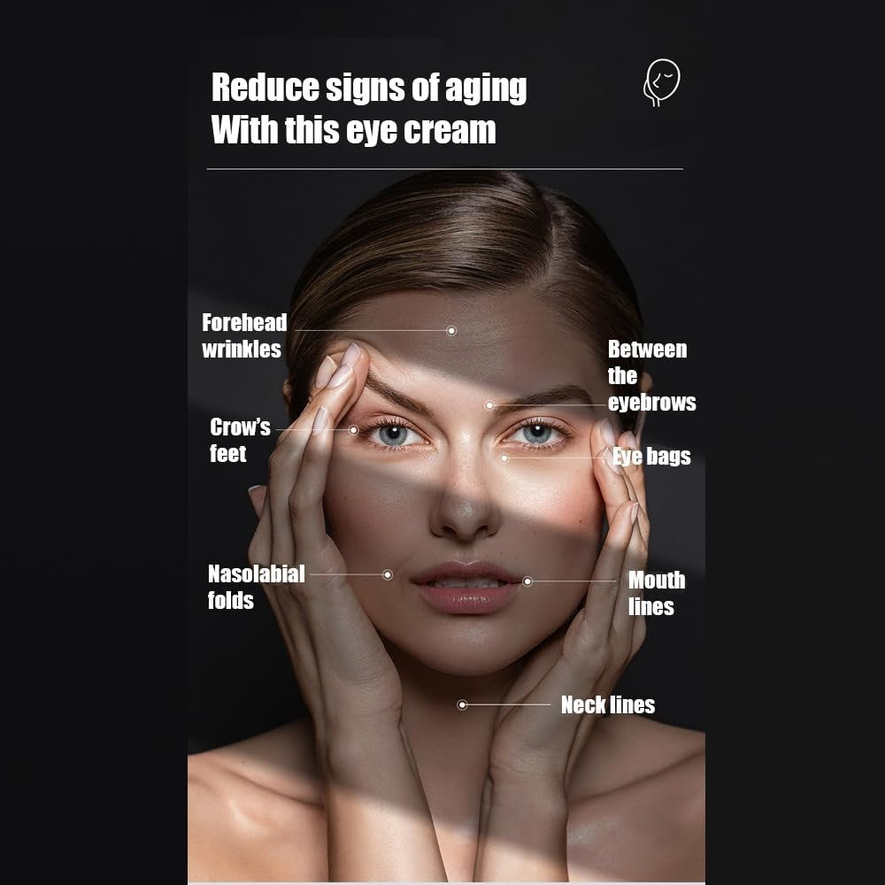 Moisturizing Eye Cream for Anti-Aging & Hydration - 3ml x 2pcs