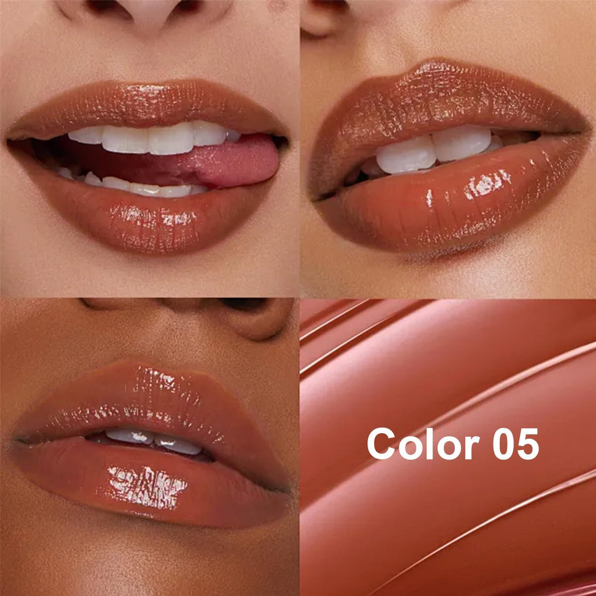 Sheer Hydrating Lip Stain & Balm - Natural Glow Tint for All Skin Tones