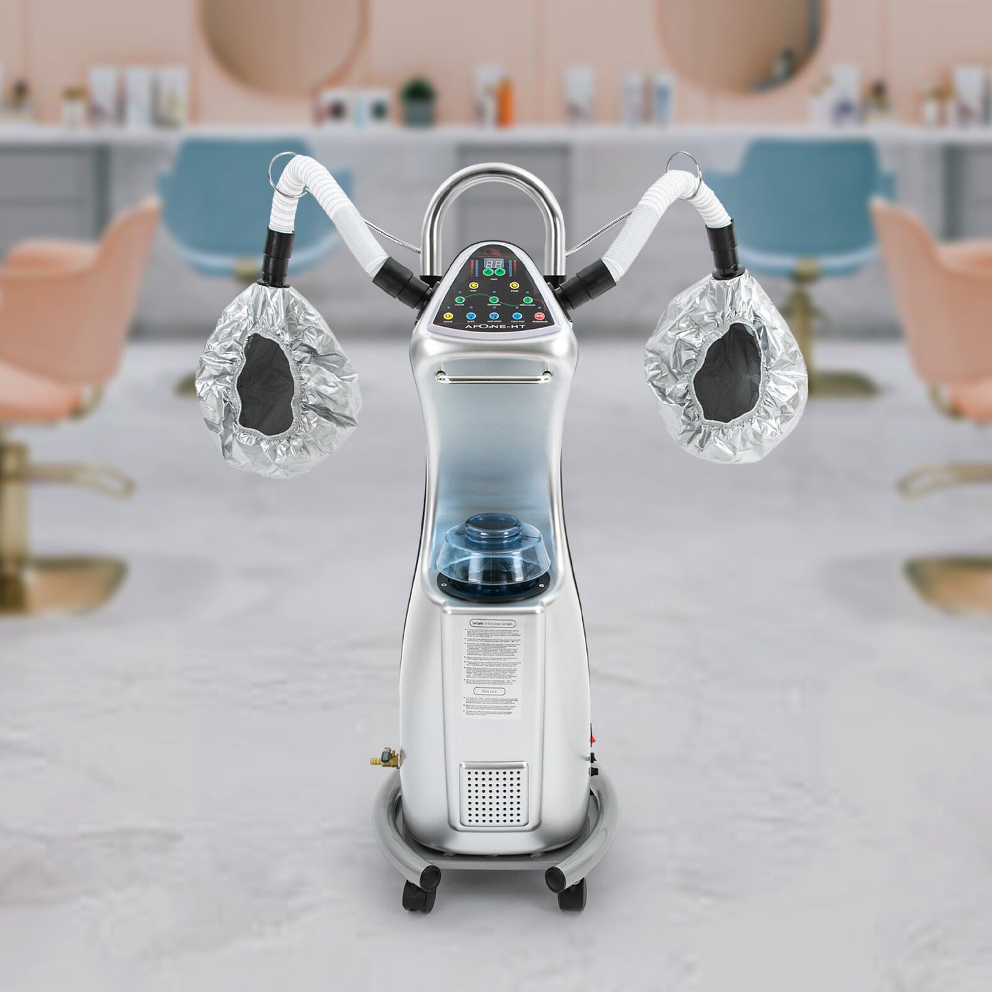 Professional Hair Steamer with Ozone Function - Adjustable Standing Hair Treatment Machine 110V