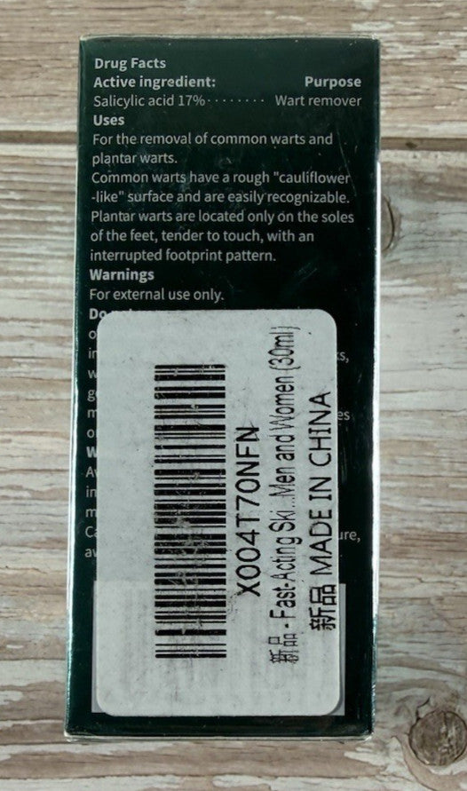 Liquid Wart & Corn Remover - Fast Acting Salicylic Acid Treatment - 1 fl oz