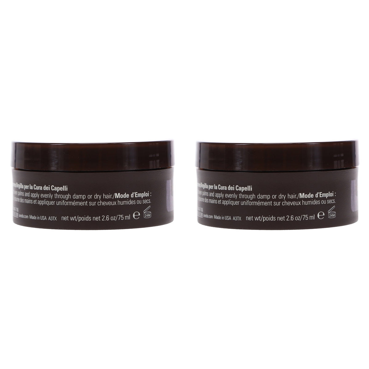 Men's Grooming Clay 2.6 oz - Texturizing Hair Clay for Control & Style