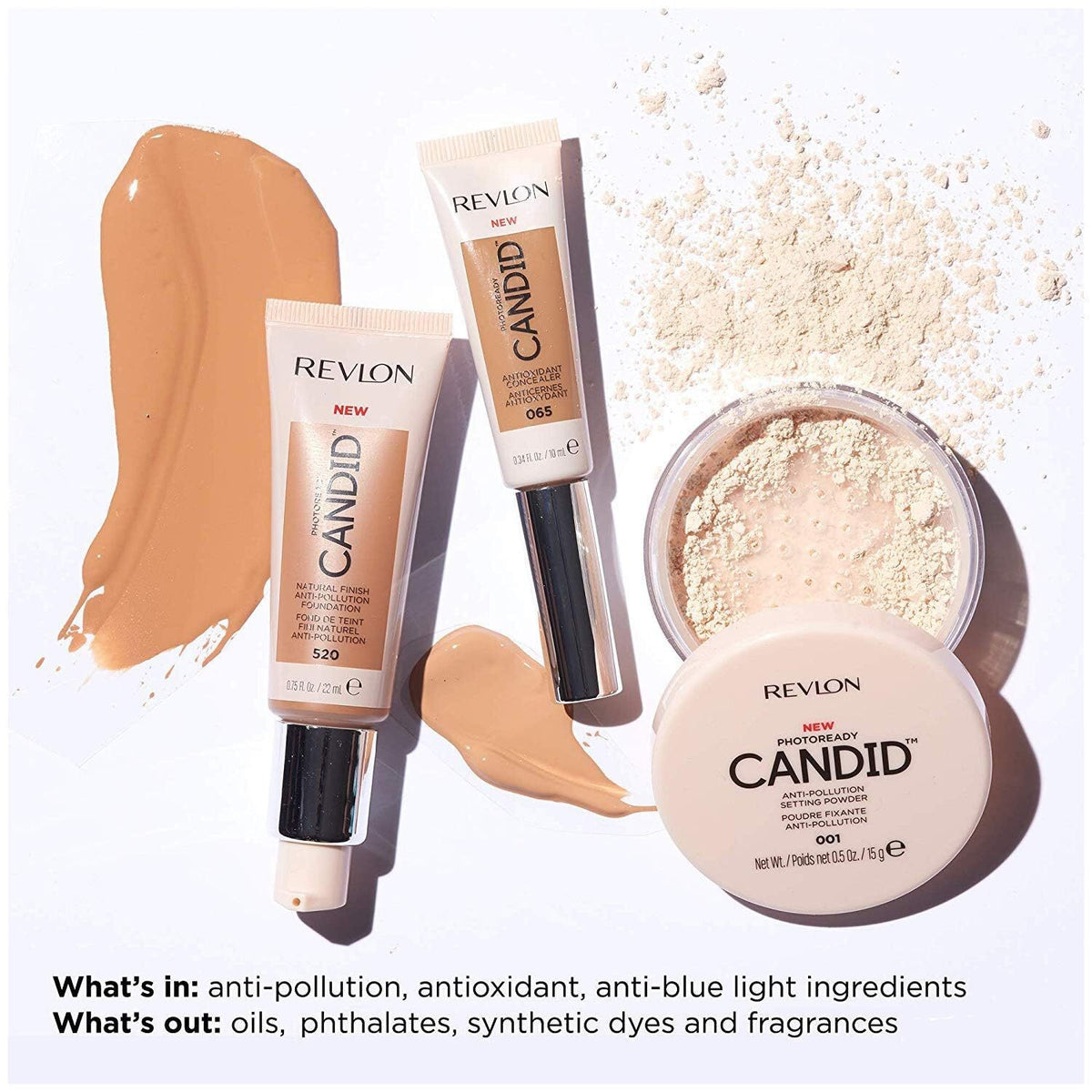 Revlon PhotoReady Candid Natural Finish Foundation 2-Pack - Porcelain, Lightweight & Buildable