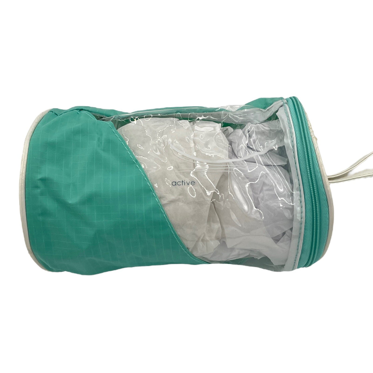 See Through Cosmetic Bag - Vinyl Makeup Organizer 8 x 4.5 Inches