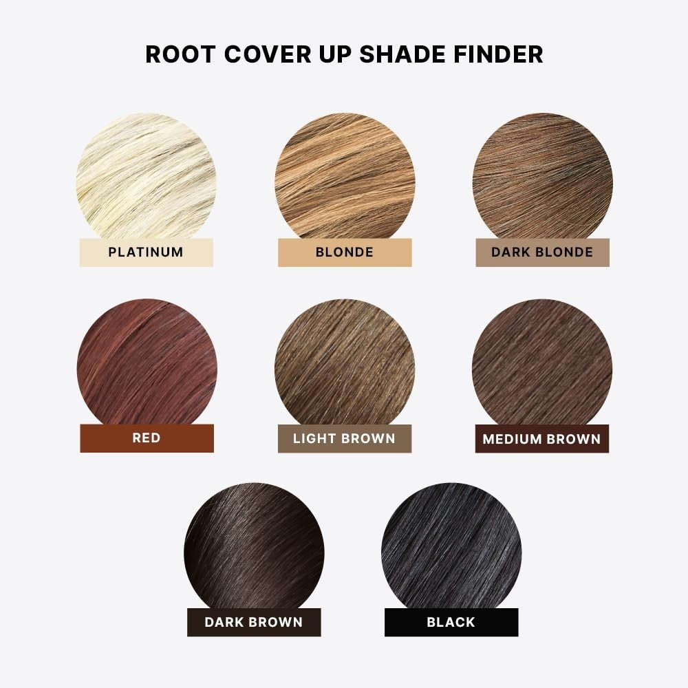 Grey Coverage Hair Powder - Medium Brown, Unisex