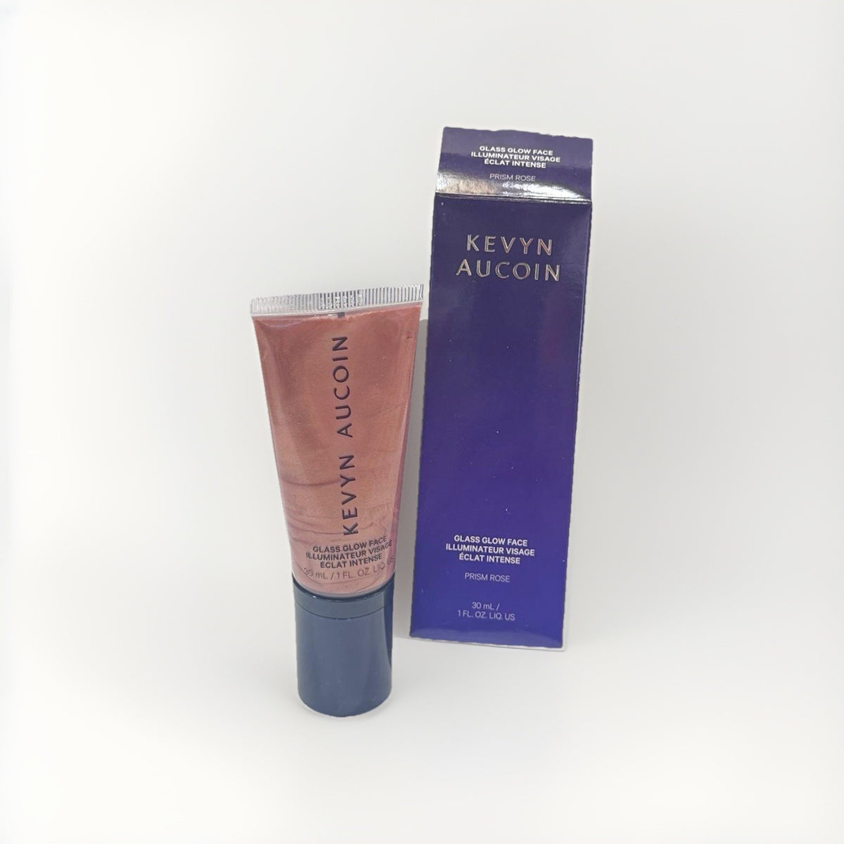 Kevyn Aucoin Glass Glow Face Highlighter PRISM ROSE 1oz New In Box
