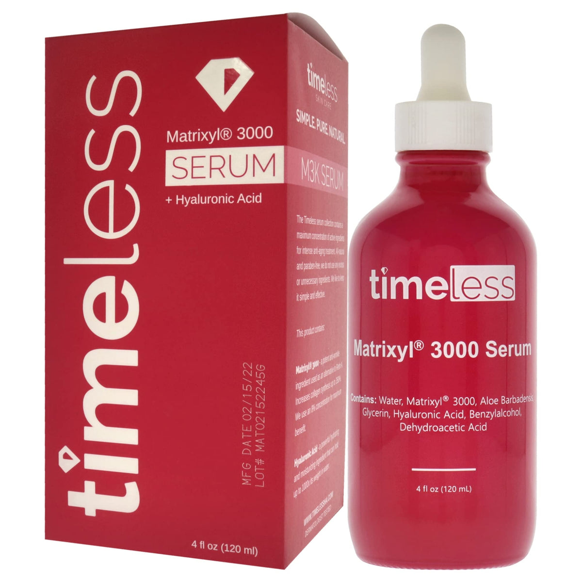 Hydrating Hyaluronic Acid and Collagen Serum - Unisex 4 oz