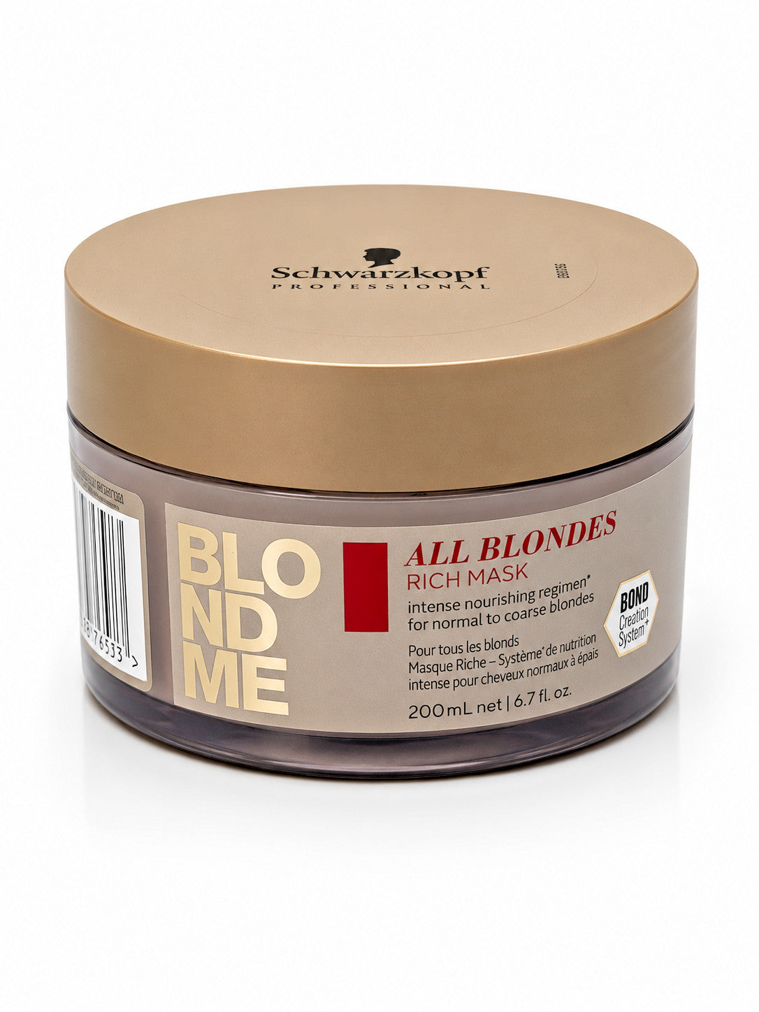 Blonde Hair Mask with Cashmere Protein Complex - Deep Nourishing Treatment for Coarse Blonde Hair