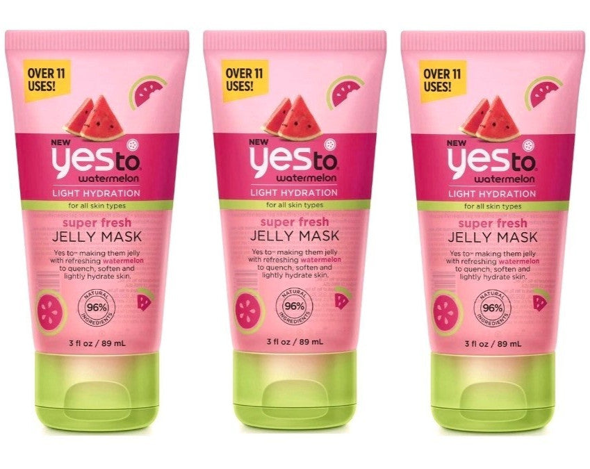 Watermelon Jelly Mask - 3 Pack