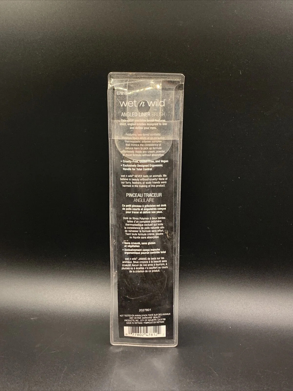 Wet n Wild Angled Eyeliner Brush - Precise Makeup Tool for Eyes