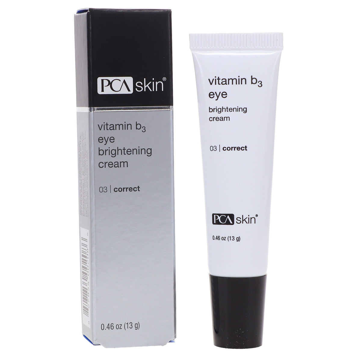 Vitamin B3 Eye Brightening Cream - 0.46 oz for Dark Circles & Fine Lines