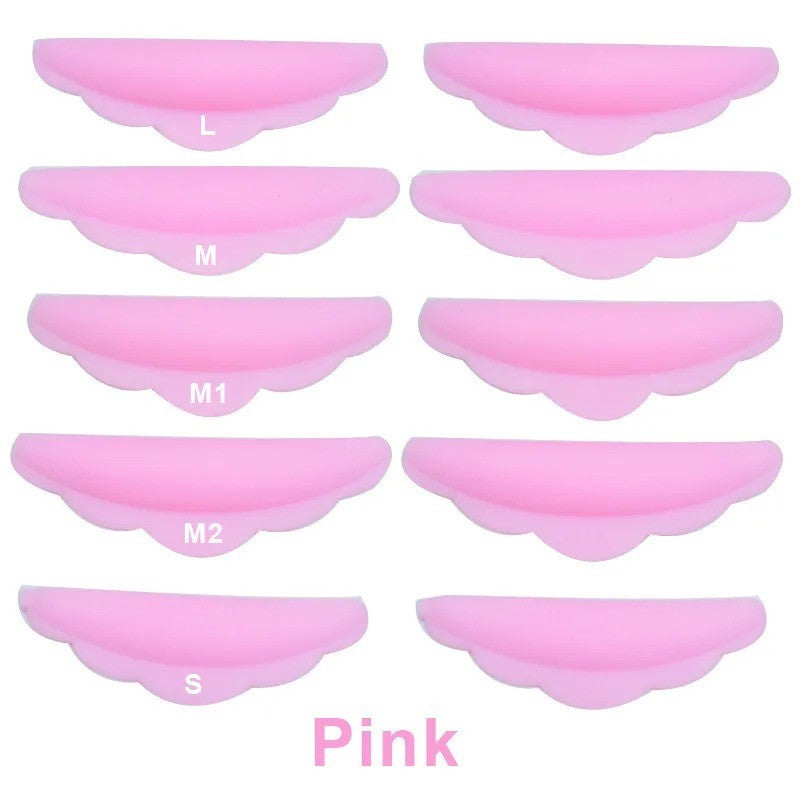 Silicone Lash Pad Set for Eyelash Extension Application - Small Size, US
