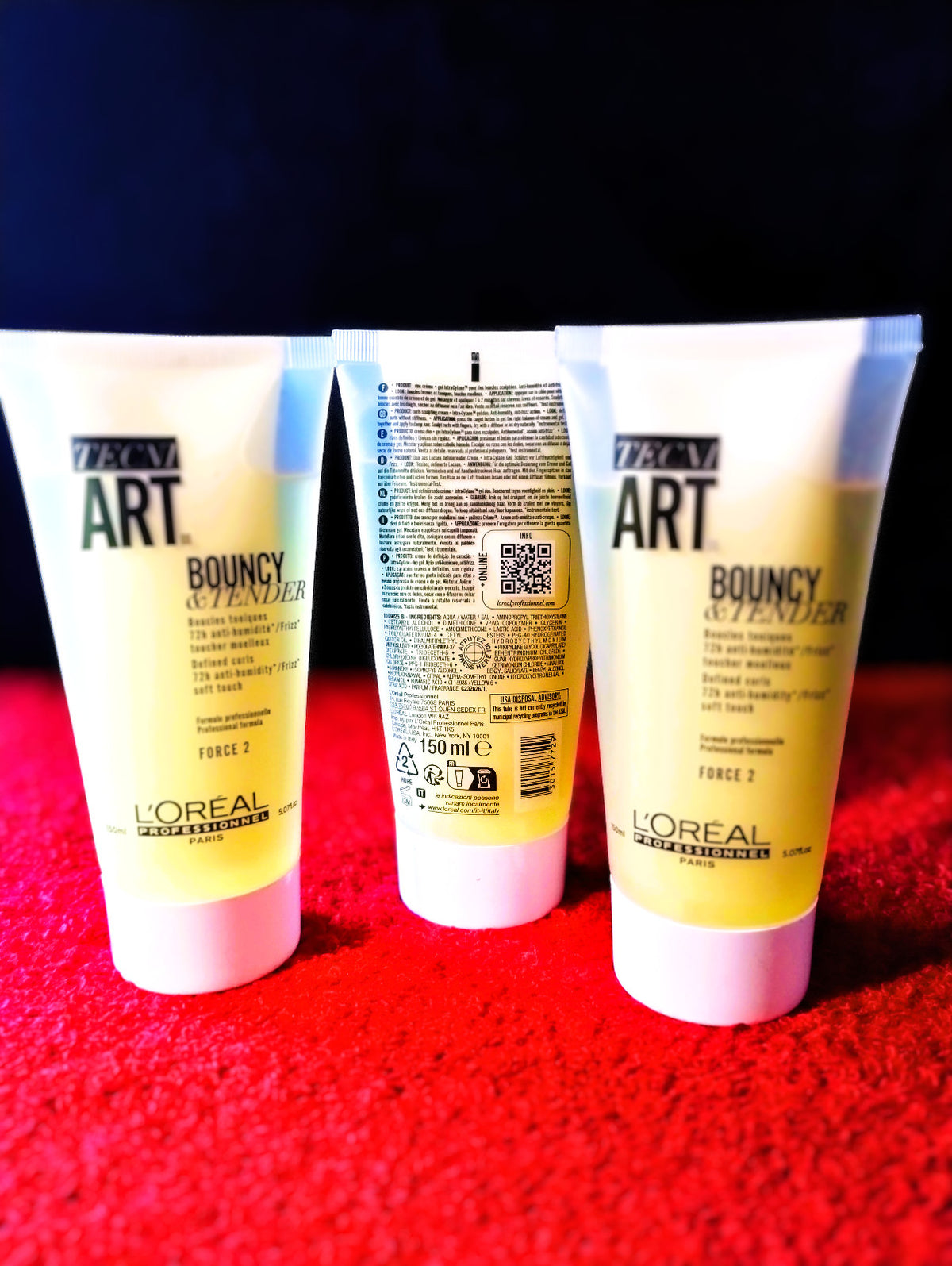 Professional Curl Styling Cream for Defined Bouncy Curls - 150ml