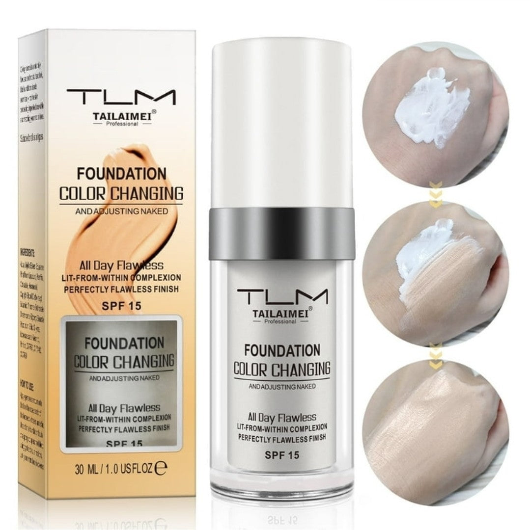 Self-Adjusting Liquid Foundation SPF 15 - Flawless Color Change 1 oz