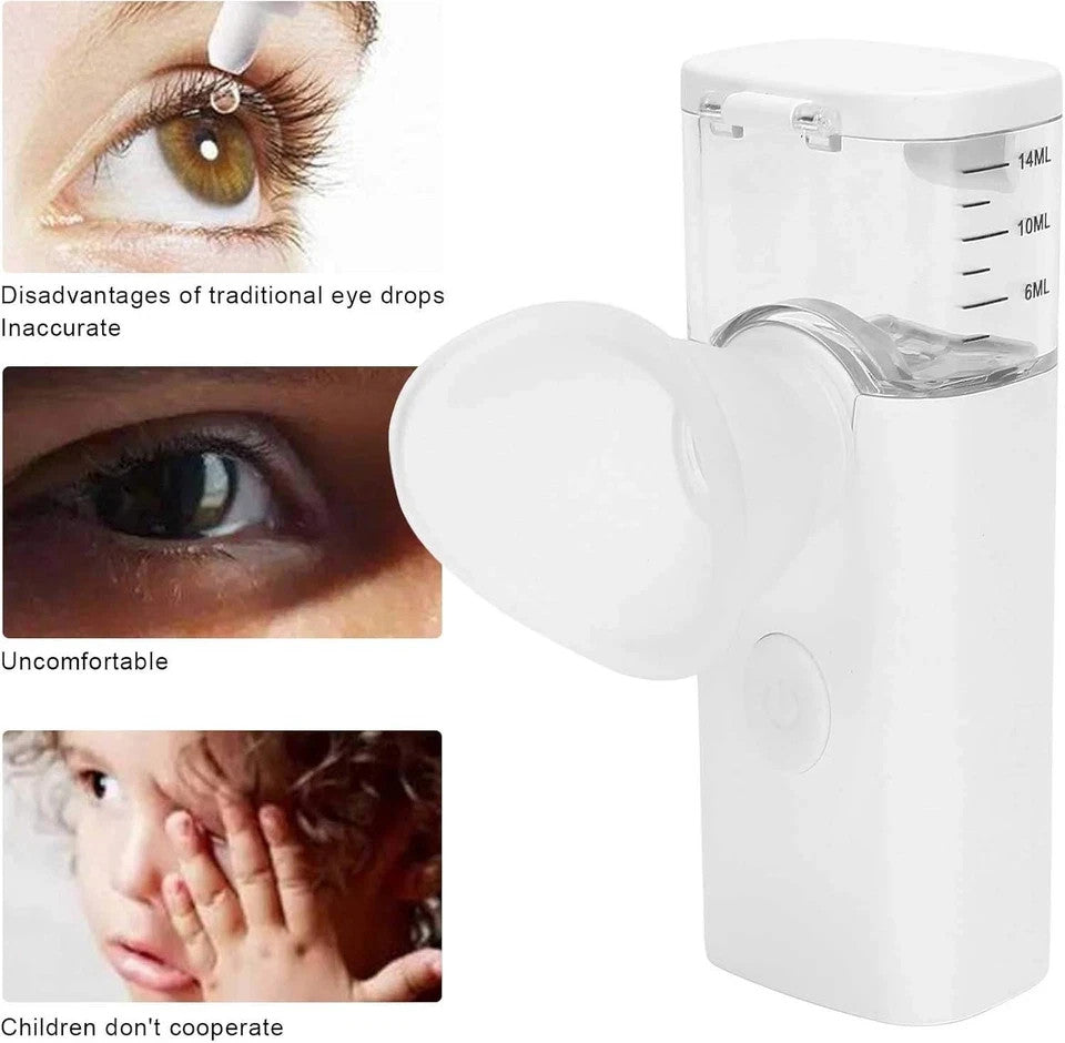 Portable Eye Mist Sprayer for Dry Eyes and Stye Relief